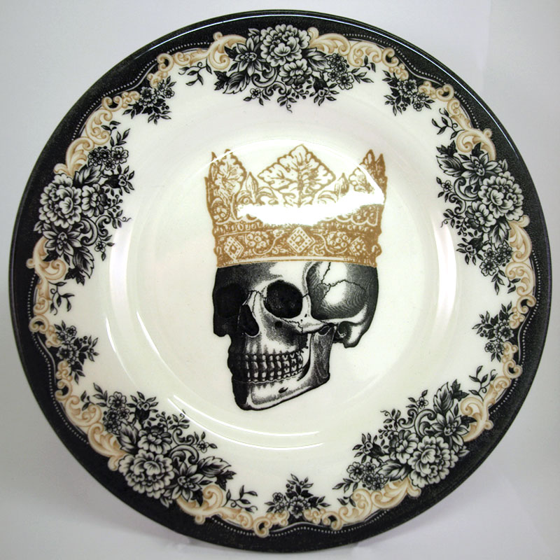 Royal Stafford King Skull 21cm Side Plate